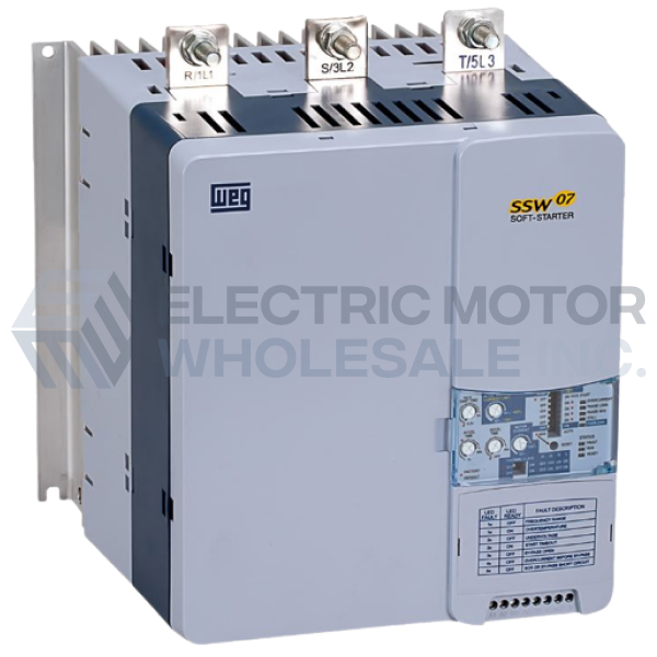 Image for 130Amp WEG SSW07 Reduced Voltage 220-575VAC Soft Starter SSW070130T5SZ